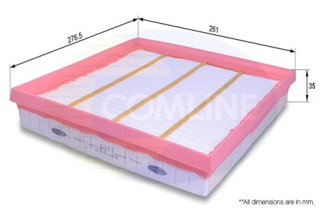 Фільтр повітряний COMLINE EAF660