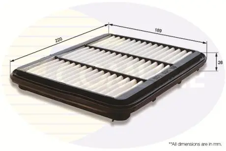 Фільтр повітряний COMLINE EAF703