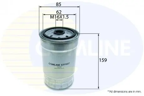 Фильтр топлива COMLINE EFF007