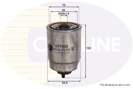 Фільтр палива COMLINE EFF020