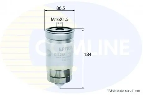 Фильтр топлива COMLINE EFF037