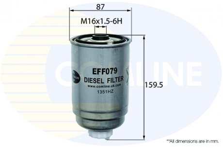Фильтр топлива COMLINE EFF079 (фото 1)