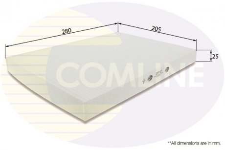 Фильтр воздуха (салона) COMLINE EKF112 (фото 1)