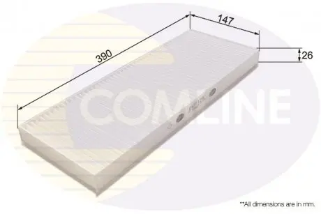 Фильтр воздуха (салона) COMLINE EKF125