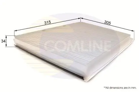 Фільтр повітря (салону) COMLINE EKF139