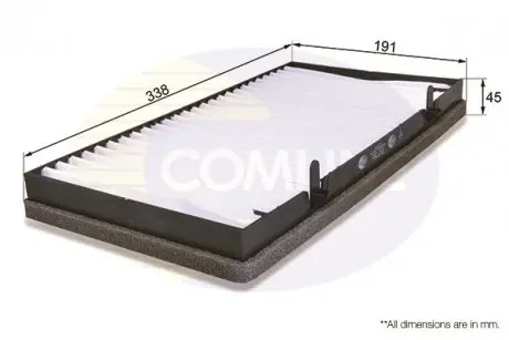 Фильтр воздуха (салона) COMLINE EKF156