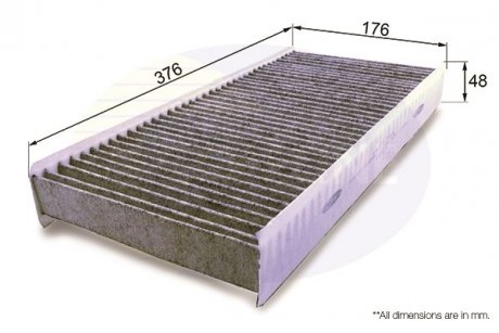 Фільтр повітря (салону) COMLINE EKF178A