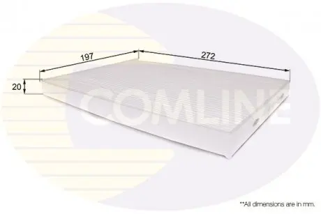 Фильтр воздуха (салона) COMLINE EKF190