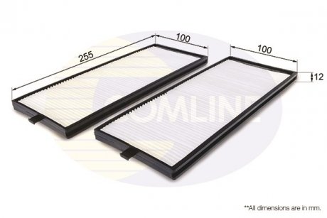 Фільтр повітря (салону) COMLINE EKF216