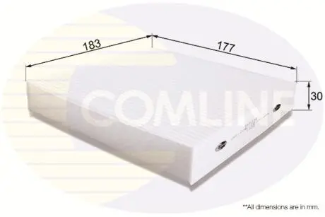 Фильтр воздуха (салона) COMLINE EKF225