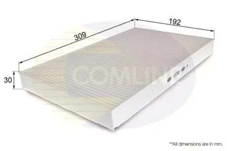 Фильтр воздуха (салона) COMLINE EKF241