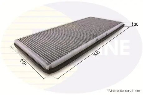 Фільтр повітря (салону) COMLINE EKF254A