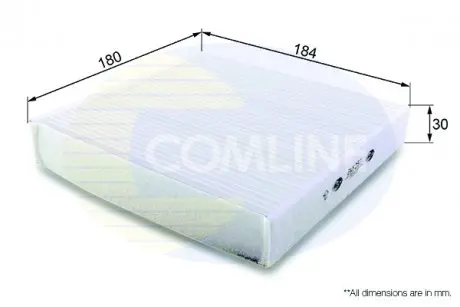 Фильтр воздуха (салона) COMLINE EKF257