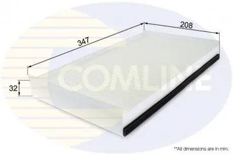 Фільтр повітря (салону) COMLINE EKF279
