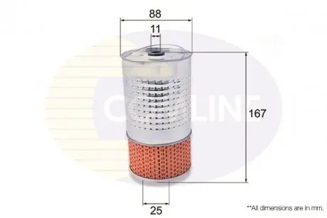 Фильтр масла COMLINE EOF011
