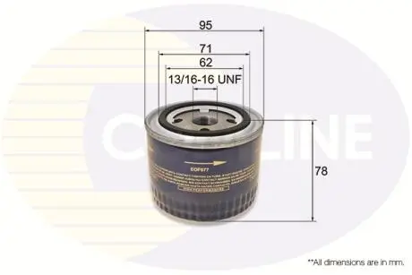 Фильтр масла COMLINE EOF077