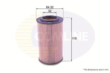 Фильтр масла COMLINE EOF092