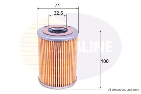 Фільтр масла COMLINE EOF118