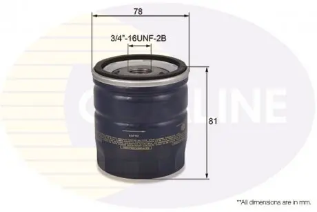 Фильтр масла COMLINE EOF181
