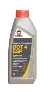 Тормозная жидкость ESP COMMA DOT4ESP1L