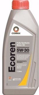 Масло для двигателя COMMA ECOREN5W30SYNT1L