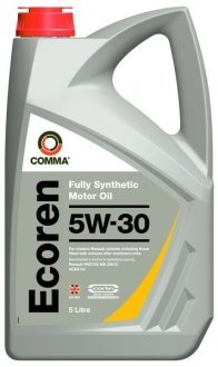 Масло для двигателя COMMA ECOREN5W30SYNT5L