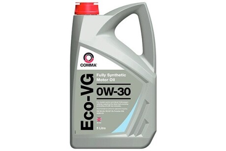 Масло моторное Eco-VG 0W-30 (5 л) COMMA ECOVG5L