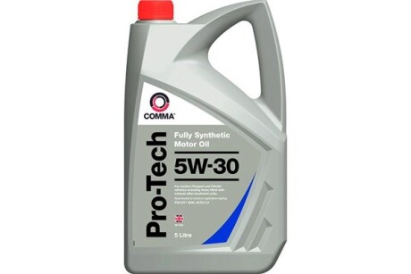 Масло моторное Pro-Tech 5W-30 (5 л) COMMA PTC5L