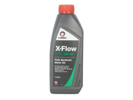 Масло для двигателя COMMA XFLOWG5W40SYNT1L