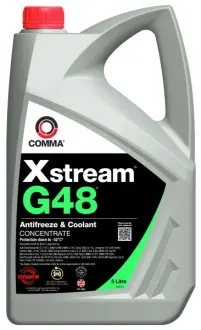Антифриз концентрат G48 XSG5L, (TESLA) зелений/синій COMMA XSTREAMG48KONC5L