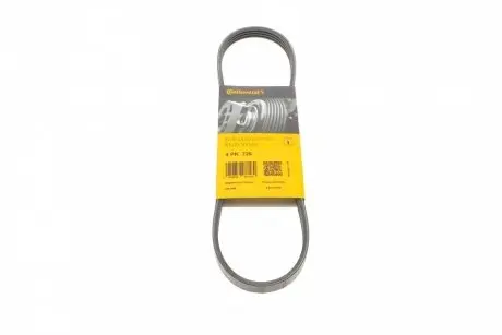 Ремень генератора Renault Kangoo 1.6i 08-/Toyota Previa 2.4 90-00/Dacia Logan/Sandero 1.6 10- CONTINENTAL Contitech 4PK725