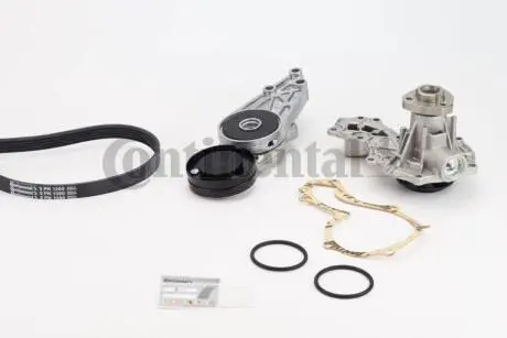 Комплект (ремень+ролики+насос) Contitech 5PK1300WP1