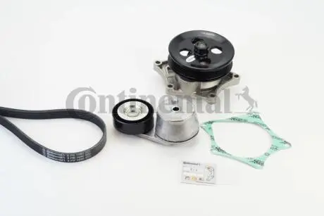 Комплект (ремень+ролики+насос) Contitech 5PK1680WP1