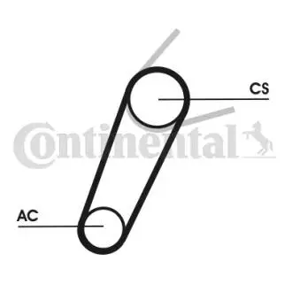 Поликлиновой ременный комплект Contitech 5PK711ELASTT1