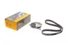Комплект ремня генератора BMW 3 (F30/F80)/5 (G30/F90) 2.0/3.0 i 15-20 (B58/B48/B46) (6PK1153) CONTINENTAL Contitech 6PK1153K3 (фото 1)