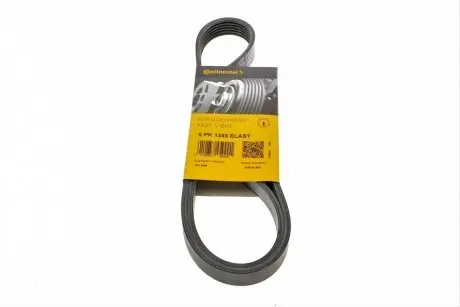 Ремень генератора Ford Focus 1.8/2.0 04-12 (6PK1249) CONTINENTAL Contitech 6PK1249 ELAST