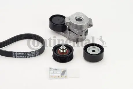 Комплект (ремень+ролики)) Contitech 6PK1642K4