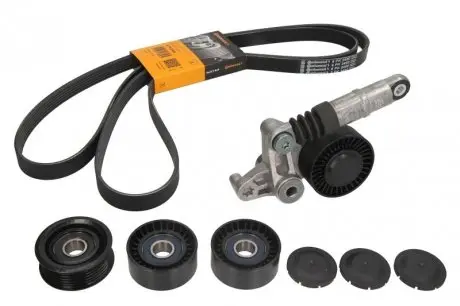 Комплект (ремень+ролики)) Contitech 6PK2490K1