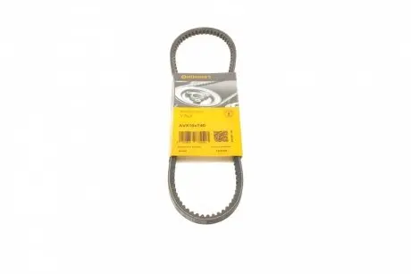 Ремінь генератора VW Jetta/Passat 1.6/1.9TD/D 80-93/Peugeot 305/604 1.5-2.5D 77-86 CONTINENTAL Contitech AVX10X740