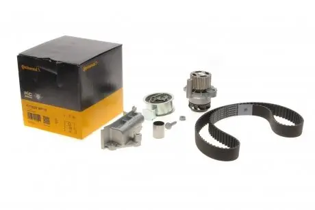 Комплект ГРМ + помпа Audi A2/Skoda Fabia/VW Polo 1.4TDI/1.9TDI 99-08 (30x120z) (WP6040) CONTINENTAL Contitech CT1028WP10