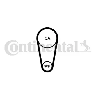 Ремінь ГРМ VOLVO XC40 1.5 03.18- Contitech CT1248