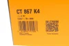 Роликовий модуль натягувача ременя (ролик, ремінь) Contitech CT867K4 (фото 14)
