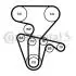Комплект ГРМ (ремінь + ролик) ALFA ROMEO 145, 146, 147, 155, 156, 166, GTV, SPIDER, FIAT COUPE, LANCIA DEDRA, DELTA II 1.8/2.0 03.95-03.10 Contitech CT877K4PRO (фото 1)