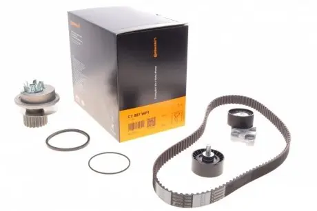 Комплект (ремінь+ролик+помпа) Contitech CT887WP1