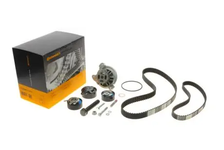 Комплект ГРМ + ТНВД + помпа VW LT 2.5SDI/VW T4 2.5 TDI 96-06 (26.4x122z/20.8x81z) (3 ролика+2 ременя) CONTINENTAL Contitech CT939WP11PRO