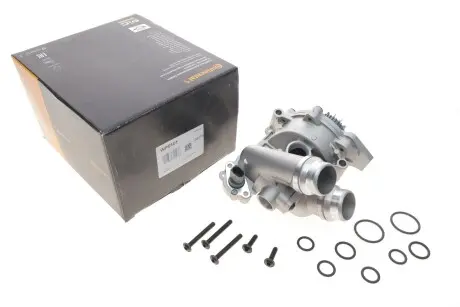 Насос воды Audi A3-A8/Skoda Octavia 1.8TSI/2.0RS/VW Golf V/VI 2.0TSI 06- (с термостатом) CONTINENTAL Contitech WP6101 (фото 1)