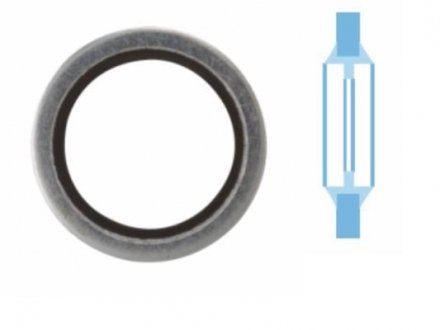 Уплотняющее кольцо, резьбовая пр. CORTECO 005503S (фото 1)