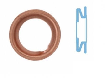 Уплотняющее кольцо, резьбовая пр. CORTECO 005568S (фото 1)