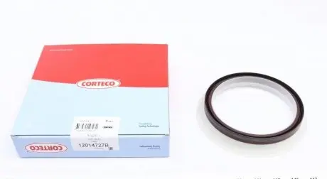 Сальник двигателя REAR FIAT/RENAULT 8144.67/S8U 100X118X10 FPM RWDRВ КОРПУСИ (выр-во) CORTECO 12014727B