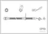 Тормозной шланг Toyota Carina Corolla 88-2001 F L CORTECO 19032190 (фото 1)